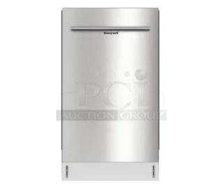 BRAND NEW IN BOX! Honeywell HDS18SS Stainless Steel Undercounter 18" Slimline Dishwasher. 115 Volts, 1 Phase.