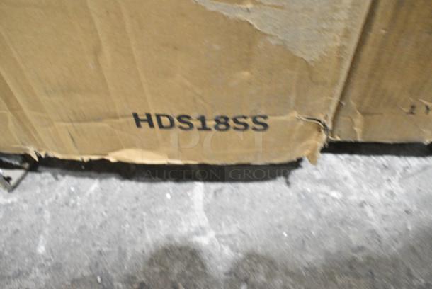 BRAND NEW IN BOX! Honeywell HDS18SS Stainless Steel Undercounter 18" Slimline Dishwasher. 115 Volts, 1 Phase. - Image 3 of 4