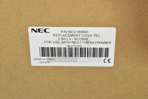 70 BRAND NEW SCRATCH AND DENT! NEC Replacement Cash Till. 70 Times Your Bid! - Image 6 of 6