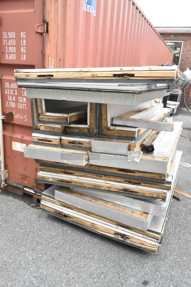 Walk In Box. No Compressor, Condenser or Evaporator Fan. Appears to Be a 6'x11' Box. - Image 2 of 4