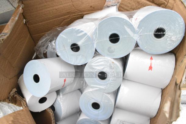 Box of 999RR17016 Receipt Paper Rolls - Image 1 of 4
