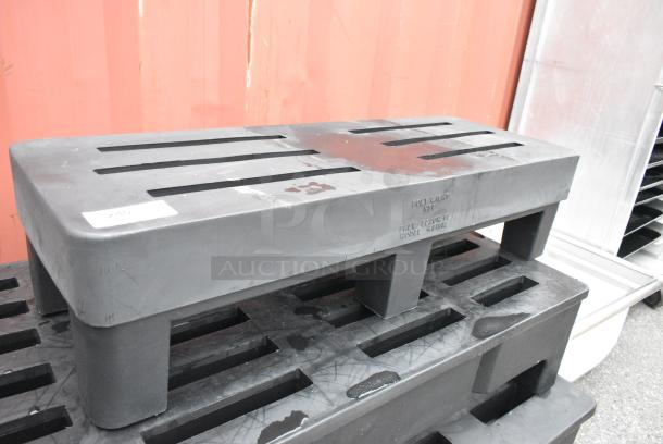 3 Black Poly Dunnage Racks. 3 Times Your Bid! - Image 2 of 4