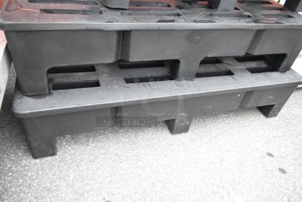 3 Black Poly Dunnage Racks. 3 Times Your Bid! - Image 4 of 4