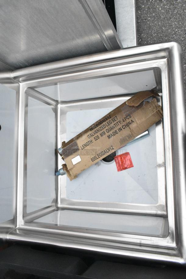 BRAND NEW SCRATCH AND DENT! Steelton 522CS12424 Stainless Steel Commercial Single Bay Sink. - Image 2 of 4