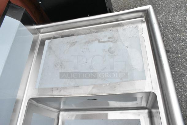 BRAND NEW SCRATCH AND DENT! Regency 600S22424218 Stainless Steel 2 Bay Sink w/ Dual Drain Boards. No Legs. Bays 24x24x14. Drain Boards 16x25 - Image 4 of 5