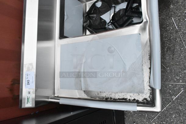 BRAND NEW SCRATCH AND DENT! Regency 600S21824218 Stainless Steel 2 Bay Sink w/ Dual Drain Boards. No Legs. Bays 18x24x14. Drain Boards 16x25 - Image 2 of 5