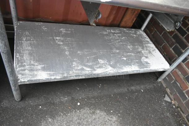 Stainless Steel Table w/ Under Shelf. - Image 3 of 4