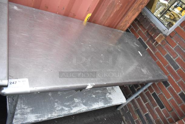 Stainless Steel Table w/ Under Shelf. - Image 4 of 4