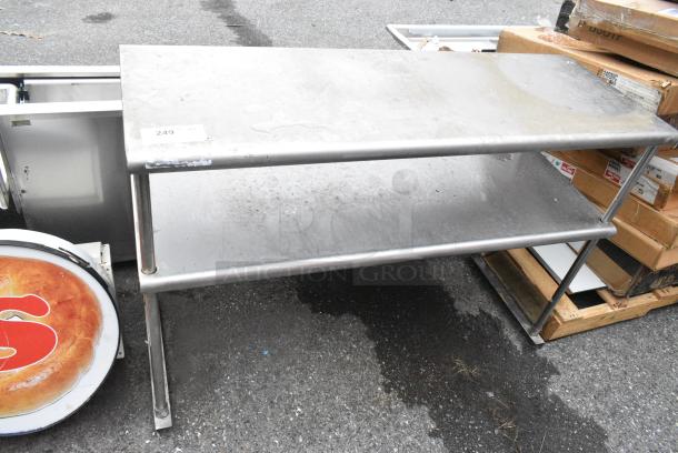 Stainless Steel 2 Tier Over Shelf. - Image 1 of 3