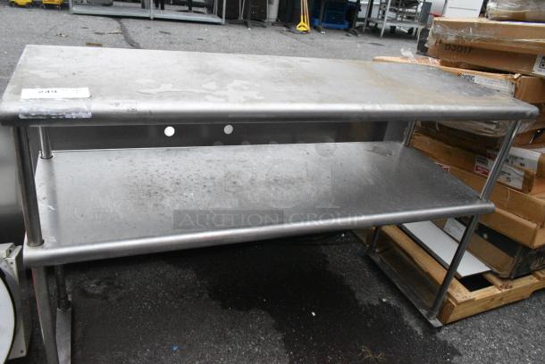 Stainless Steel 2 Tier Over Shelf. - Image 2 of 3