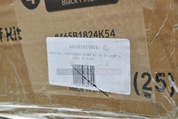 18 BRAND NEW SCRATCH AND DENT! Items Including 465ZB1824K54 Steelton 18" x 24" NSF Black Epoxy 4-Shelf Kit with 54" Posts, 600STR62KD Regency 62" Tubular Rack Wall Mounted Shelf, B361F, 460EC1860 Regency 18" x 60" Chrome 3-Sided Shelving Frame, 4612460NC Metro 2460NC Super Erecta Chrome Wire Shelf - 24" x 60", 2 Box 2460NC Metro 2460NC Super Erecta Chrome Wire Shelf - 24" x 60", 334MSB440 AvaWeigh MSB440 440 lb. / 200 kg. Eye-Level Mechanical Beam Physicians Scale with Height Rod, 460EC1848 SHELF 18X48 CHROME. 18 Times Your Bid! - Image 3 of 13