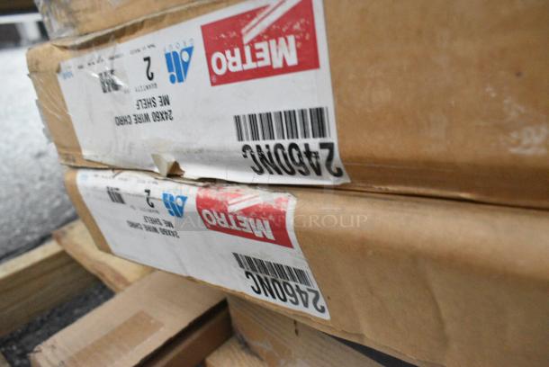 18 BRAND NEW SCRATCH AND DENT! Items Including 465ZB1824K54 Steelton 18" x 24" NSF Black Epoxy 4-Shelf Kit with 54" Posts, 600STR62KD Regency 62" Tubular Rack Wall Mounted Shelf, B361F, 460EC1860 Regency 18" x 60" Chrome 3-Sided Shelving Frame, 4612460NC Metro 2460NC Super Erecta Chrome Wire Shelf - 24" x 60", 2 Box 2460NC Metro 2460NC Super Erecta Chrome Wire Shelf - 24" x 60", 334MSB440 AvaWeigh MSB440 440 lb. / 200 kg. Eye-Level Mechanical Beam Physicians Scale with Height Rod, 460EC1848 SHELF 18X48 CHROME. 18 Times Your Bid! - Image 10 of 13