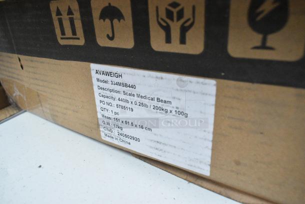 18 BRAND NEW SCRATCH AND DENT! Items Including 465ZB1824K54 Steelton 18" x 24" NSF Black Epoxy 4-Shelf Kit with 54" Posts, 600STR62KD Regency 62" Tubular Rack Wall Mounted Shelf, B361F, 460EC1860 Regency 18" x 60" Chrome 3-Sided Shelving Frame, 4612460NC Metro 2460NC Super Erecta Chrome Wire Shelf - 24" x 60", 2 Box 2460NC Metro 2460NC Super Erecta Chrome Wire Shelf - 24" x 60", 334MSB440 AvaWeigh MSB440 440 lb. / 200 kg. Eye-Level Mechanical Beam Physicians Scale with Height Rod, 460EC1848 SHELF 18X48 CHROME. 18 Times Your Bid! - Image 11 of 13