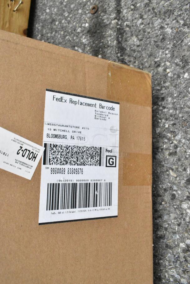 18 BRAND NEW SCRATCH AND DENT! Items Including 465ZB1824K54 Steelton 18" x 24" NSF Black Epoxy 4-Shelf Kit with 54" Posts, 600STR62KD Regency 62" Tubular Rack Wall Mounted Shelf, B361F, 460EC1860 Regency 18" x 60" Chrome 3-Sided Shelving Frame, 4612460NC Metro 2460NC Super Erecta Chrome Wire Shelf - 24" x 60", 2 Box 2460NC Metro 2460NC Super Erecta Chrome Wire Shelf - 24" x 60", 334MSB440 AvaWeigh MSB440 440 lb. / 200 kg. Eye-Level Mechanical Beam Physicians Scale with Height Rod, 460EC1848 SHELF 18X48 CHROME. 18 Times Your Bid! - Image 12 of 13