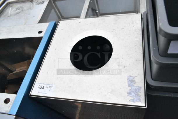 BRAND NEW SCRATCH AND DENT! Rubbermaid Stainless Steel Trash Can Shell. - Image 2 of 3