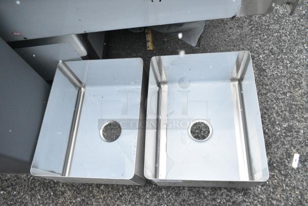 2 BRAND NEW SCRATCH AND DENT! Stainless Steel Drop In Bay. 2 Times Your Bid! - Image 3 of 3