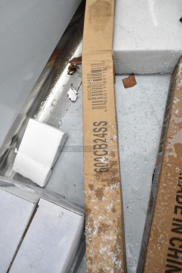 BRAND NEW SCRATCH AND DENT! Regency 600S32321224 Stainless Steel 3 Bay Sink w/ Dual Drain Boards. Bays 24x24x14. Drain Boards 22x26 - Image 7 of 7