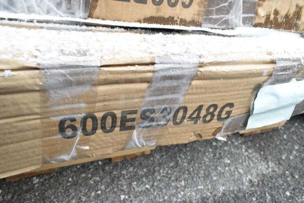 6 BRAND NEW SCRATCH AND DENT! Items Including 600C2S2424KD Regency 24" x 24" Two Shelf 16-Gauge 430 Stainless Steel Utility Cart - Knocked Down, 600DUN2048M Regency 20" x 48" Mobile Aluminum Dunnage Rack - 1600 lb. Capacity, 600ES3048G Regency 30" x 48" 16-Gauge Stainless Steel Equipment Stand with Galvanized Undershelf. 6 Times Your Bid! - Image 4 of 5