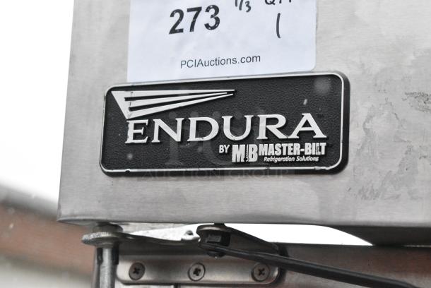Master-Bilt Endura MNR806SSG/0 Stainless Steel Commercial 6 Half Size Door Reach In Cooler Merchandiser. Tested and Working! - Image 2 of 6
