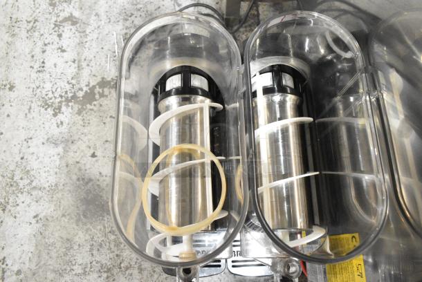 Bravo Italia Stainless Steel Commercial Countertop 2 Hopper Slushie Machine. 115 Volts, 1 Phase. - Image 2 of 4