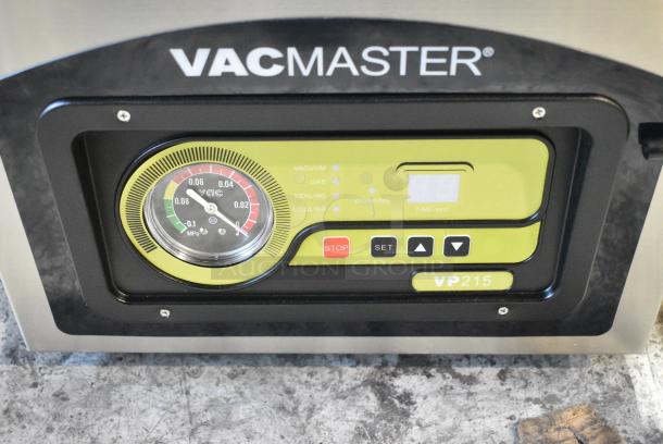 BRAND NEW SCRATCH AND DENT! VacMaster VP215 Stainless Steel Commercial Countertop Vacuum Sealer. 120 Volts, 1 Phase. Tested and Working! - Image 10 of 10