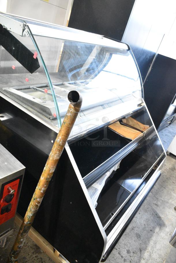 BRAND NEW SCRATCH AND DENT! Hussmann CR3-P-4-SH-RSS-R Metal Commercial Floor Style Grab N Go Cooler w/ Top Display Case Merchandiser. 120/208-240 Volts, 1 Phase. - Image 9 of 12