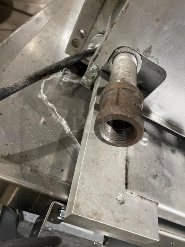 Lang Manufacturing Commercial Stainless Steel Natural Gas Powered Heavy Duty 48" Mirror Shine Polished Top Flat Griddle! With Thermostatic Controls! On Legs! With Delfield Commercial 2 Drawer Refrigerated Chef Base! Model: 17C52P SN: 1905150001649! 115V 1 Phase! On Casters! All One Money! - Image 12 of 12