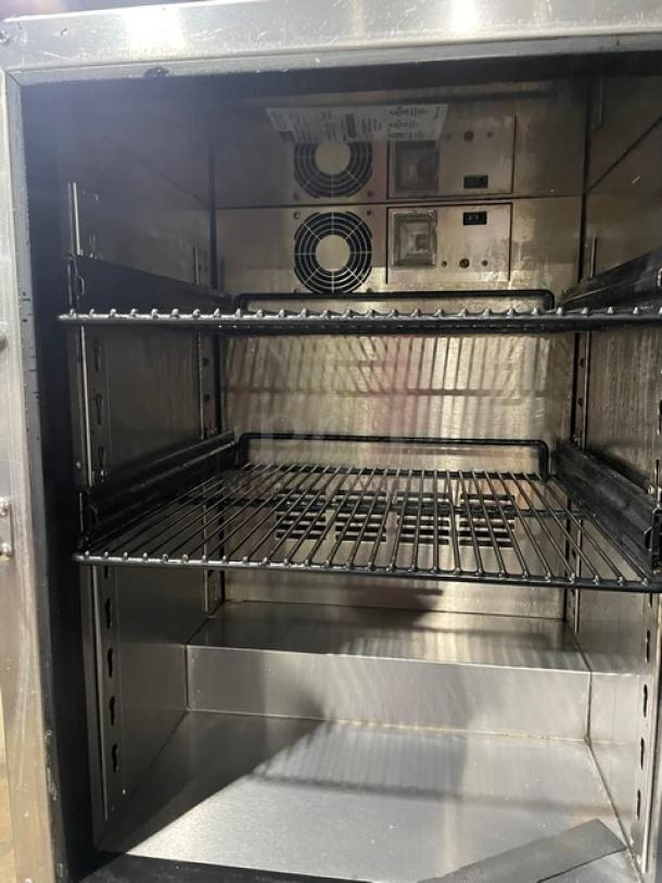 Perlick Commercial Stainless Steel/Black Single Door Undercounter Reach In Freezer! With Wire Racks! Model: HC24FS2BRF-STK SN: 1712279049B! 115V 1 Phase! - Image 5 of 7