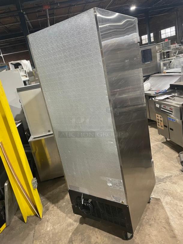 Avantco Commercial Stainless Steel Solid Single Door Reach In Freezer! Model: 178SS1FHC! 115V! On Casters! - Image 3 of 9