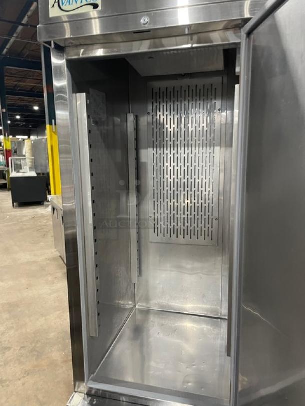 Avantco Commercial Stainless Steel Solid Single Door Reach In Freezer! Model: 178SS1FHC! 115V! On Casters! - Image 5 of 9