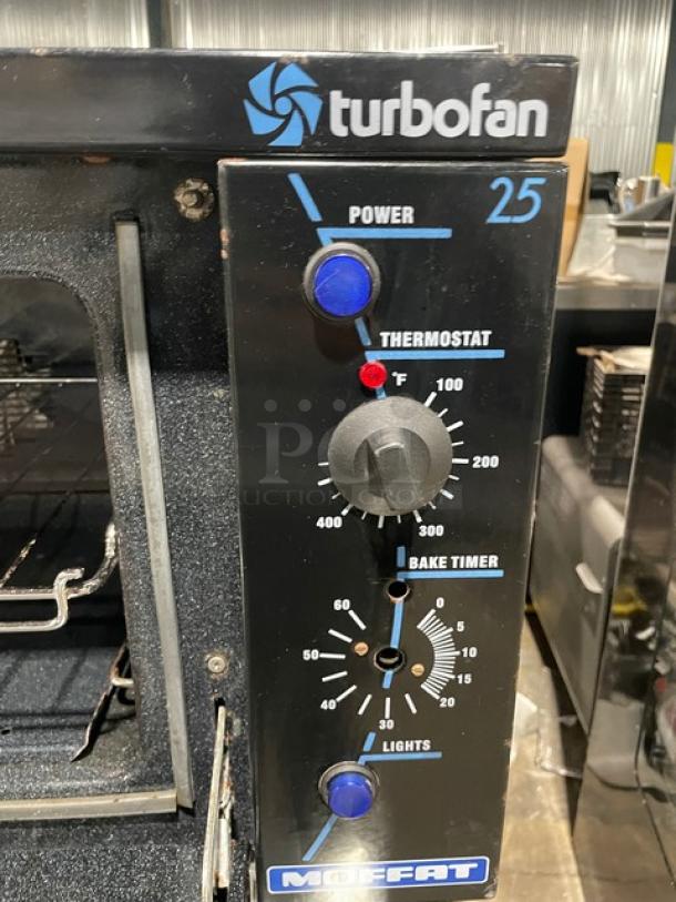 Moffat Commercial Electric Powered Countertop TurboFan Convection Oven! With Oven Wire Rack! Model: E25 SN: 234997! 110-120V! - Image 6 of 8