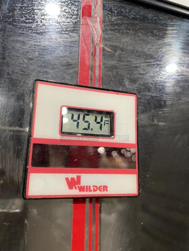 Wilder Commercial Insulated Heating/Proofing Cabinet Food Warmer! With Built In Pan Holding Racks! On Casters! - Image 8 of 10
