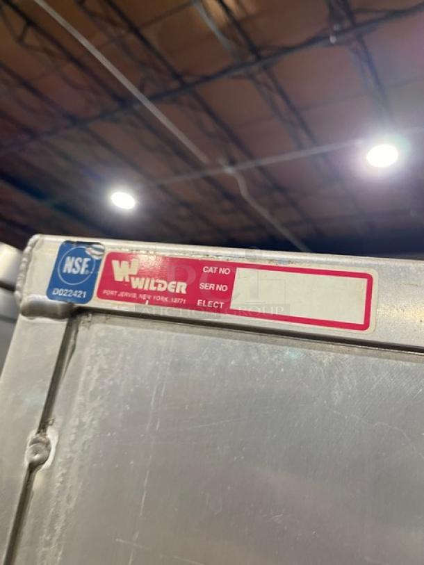 Wilder Commercial Insulated Heating/Proofing Cabinet Food Warmer! With Built In Pan Holding Racks! On Casters! - Image 9 of 10