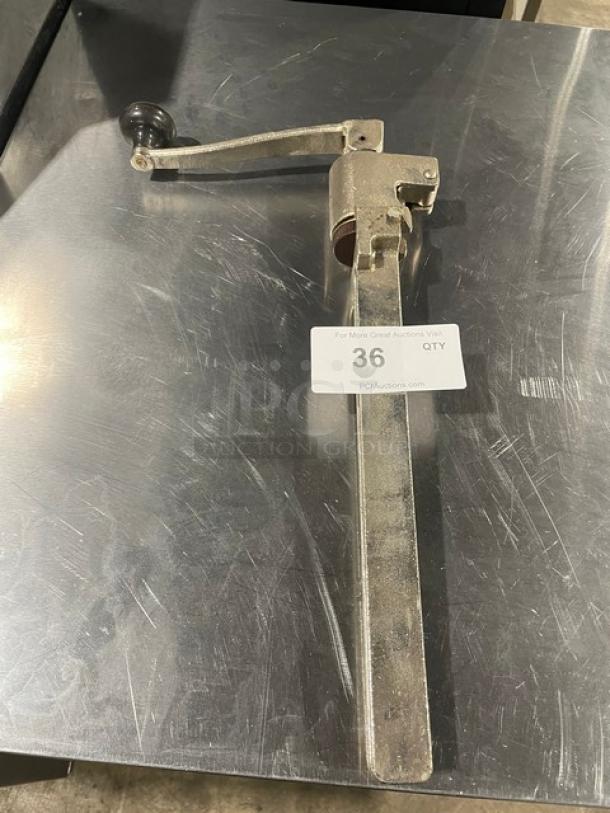 Commercial Heavy-Duty Manual Can Opener Attachment! - Image 1 of 4