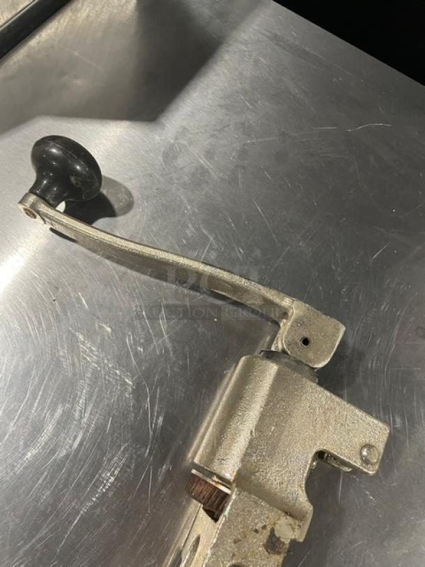 Commercial Heavy-Duty Manual Can Opener Attachment! - Image 2 of 4