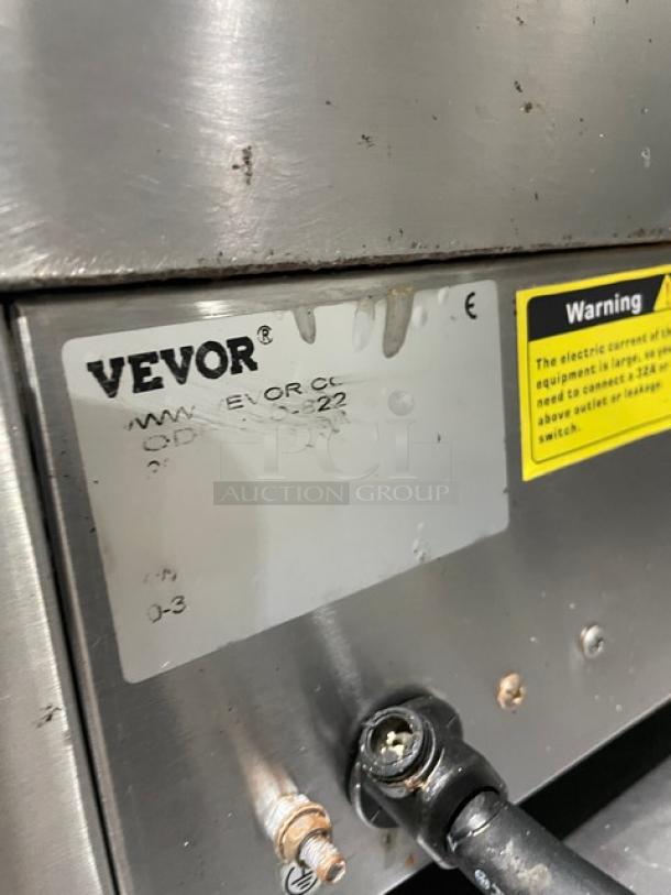 Vevor Commercial Stainless Steel Electric Powered Countertop Half-Flat Top Griddle! On Legs! - Image 5 of 10
