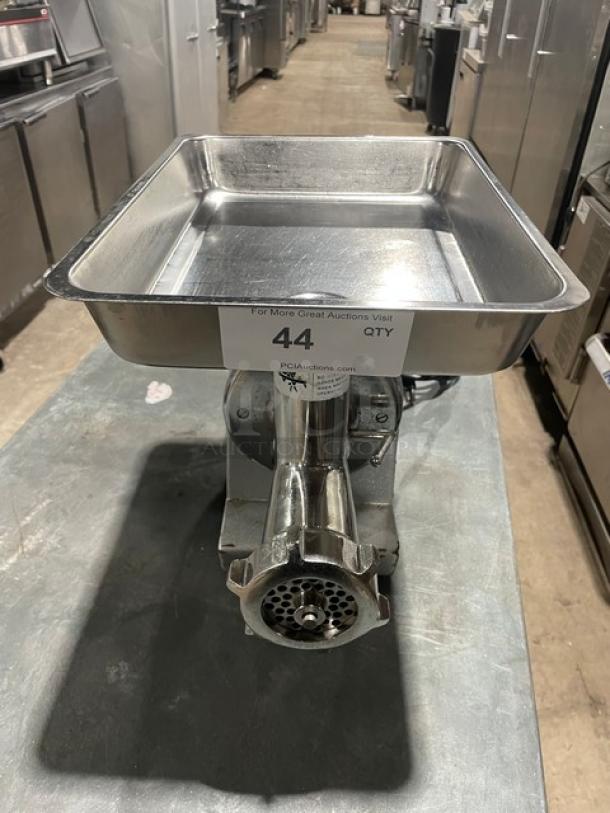 Thunderbird Commercial Stainless Steel Electric Powered Food Chopper/Meat Grinder! Model: TB-300E SN: 211006822! 115V! - Image 1 of 9
