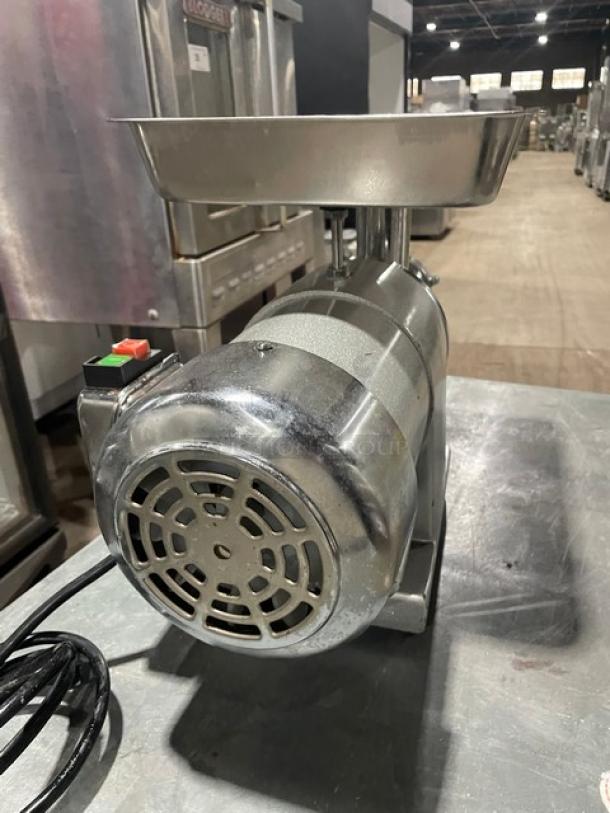 Thunderbird Commercial Stainless Steel Electric Powered Food Chopper/Meat Grinder! Model: TB-300E SN: 211006822! 115V! - Image 4 of 9