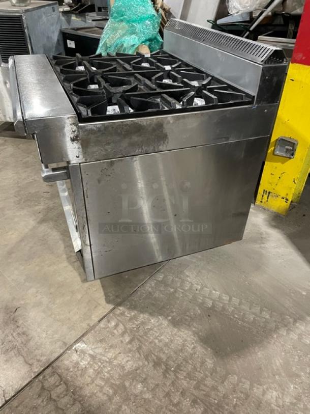 Garland/U.S. Range Cuisine Series Commercial Stainless Steel Natural Gas Powered Heavy Duty 6 Burner Range! With Full Size Oven Underneath! With Wire Oven Racks! Model: C836-6 SN: 1610100101444! On Casters! - Image 3 of 11