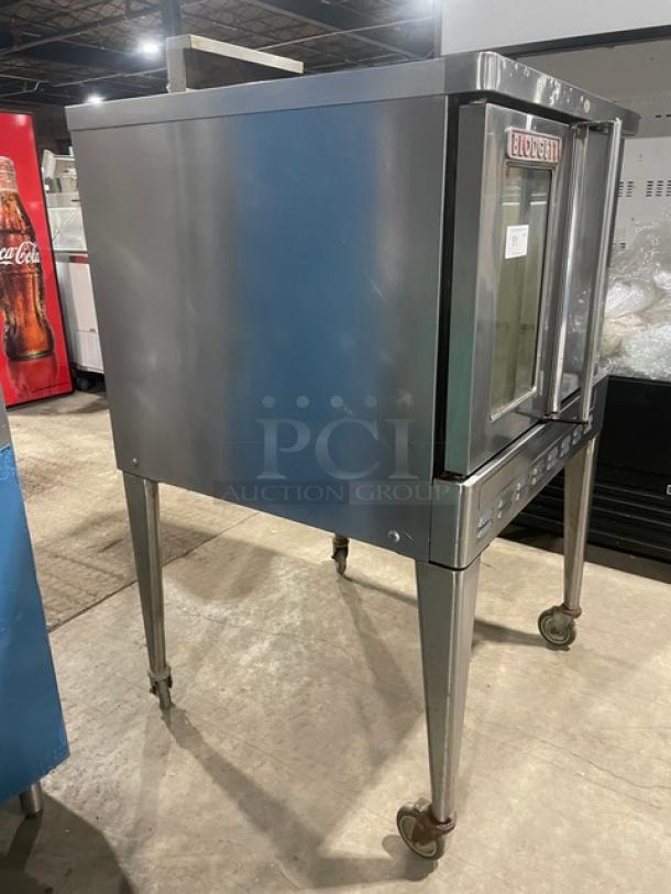 Blodgett Commercial Stainless Steel Natural Gas Powered Single Stack Convection Oven! SN: 020206XC11! On Legs With Casters! - Image 3 of 9
