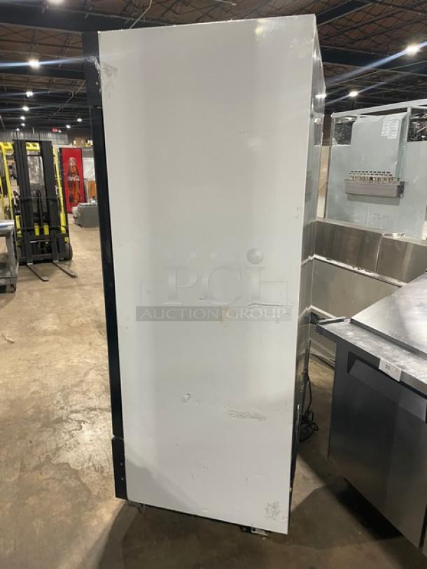 Blue Air Commercial Double Glass Door Reach In Freezer Merchandiser! With Poly Coated Racks! Model: BKGF49 SN: KGF49W-R06-0038! 115V 1 Phase! On Casters! - Image 3 of 10