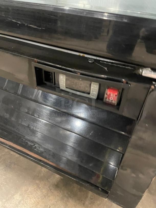 Blue Air Commercial Double Glass Door Reach In Freezer Merchandiser! With Poly Coated Racks! Model: BKGF49 SN: KGF49W-R06-0038! 115V 1 Phase! On Casters! - Image 9 of 10
