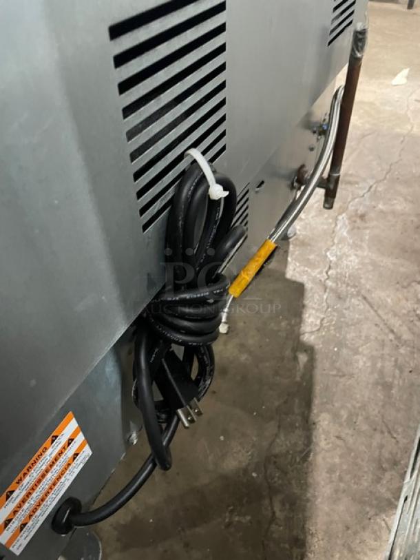 Manitowoc Commercial Stainless Steel Air Cooled Undercounter Half Dice Ice Machine! Model: UY0310A-161B SN: 310375823! 115V 1 Phase! On Legs! - Image 7 of 7