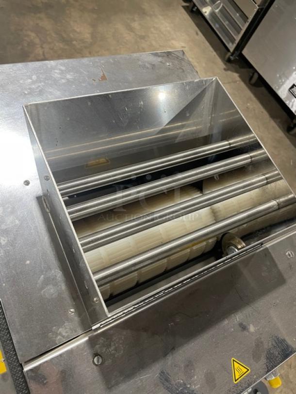 Janssen Commercial Stainless-Steel Heavy-Duty Pastry Forming Machine! On Stand With Rear Casters! Model: FF2500! 230V! - Image 7 of 12