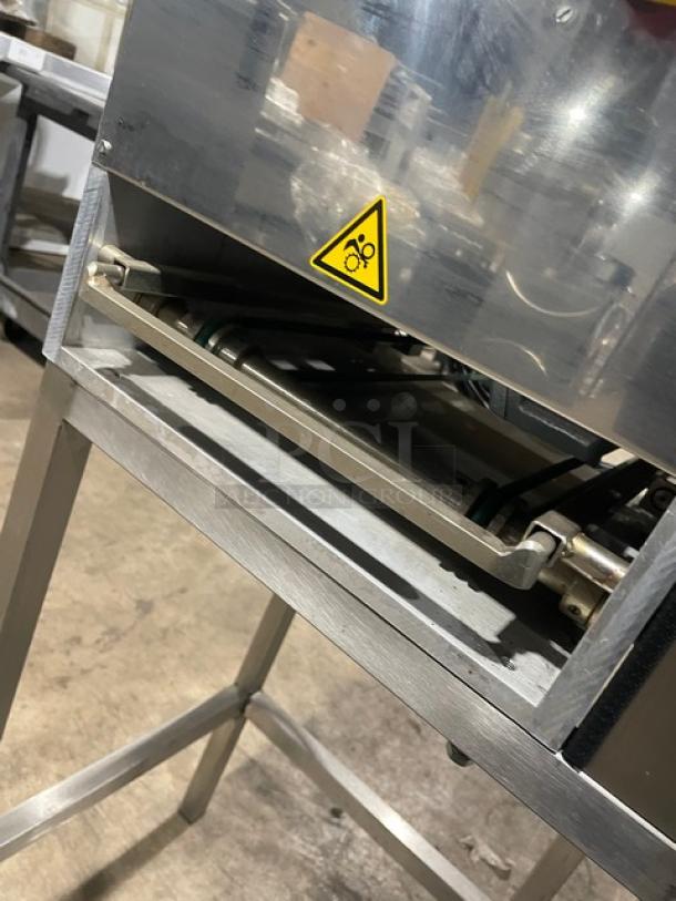 Janssen Commercial Stainless-Steel Heavy-Duty Pastry Forming Machine! On Stand With Rear Casters! Model: FF2500! 230V! - Image 8 of 12