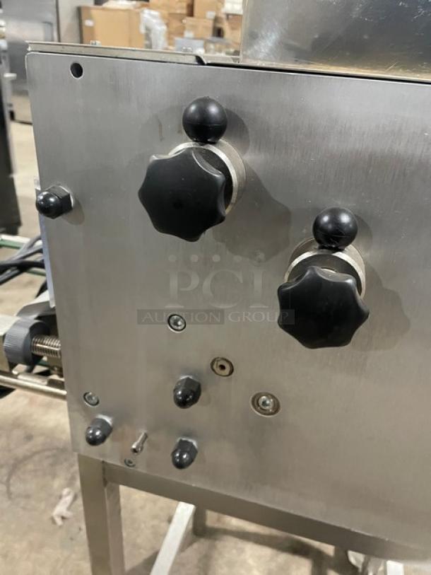 Janssen Commercial Stainless-Steel Heavy-Duty Pastry Forming Machine! On Stand With Rear Casters! Model: FF2500! 230V! - Image 10 of 12