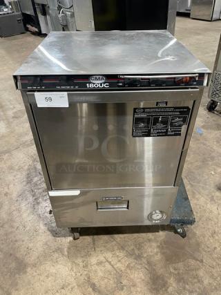 CMA Commercial Stainless Steel Undercounter Heavy Duty Dishwasher! With Full Size Cup Rack! Model: 180UC SN: 220002! - Item #1155794