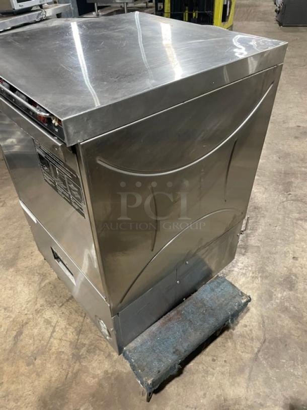 CMA Dishmachines Commercial Stainless Steel Undercounter High Temp Dishwasher! With Full Size Cup Rack! Model: 180UC SN: 220002! - Image 2 of 9