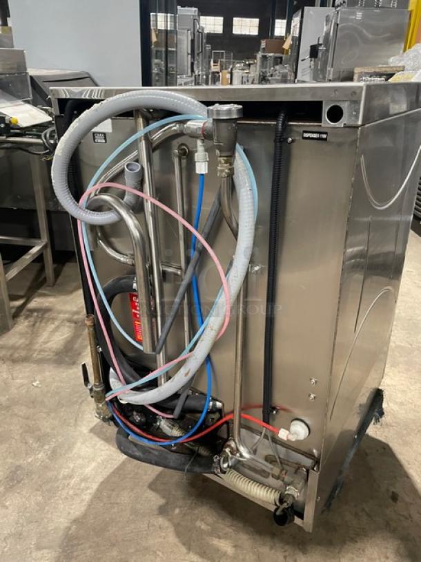 CMA Dishmachines Commercial Stainless Steel Undercounter High Temp Dishwasher! With Full Size Cup Rack! Model: 180UC SN: 220002! - Image 3 of 9