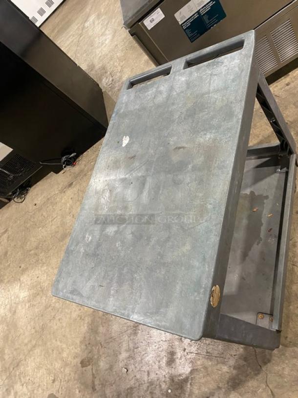 Global Commercial Industrial Grade 2 Tray Service/Utility Cart! On Casters! - Image 5 of 6